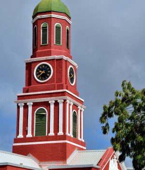 Barbados-Bridgetown-Main-Guard-House-Clock-Tower