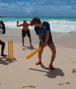 Have Fun - Beach Cricket